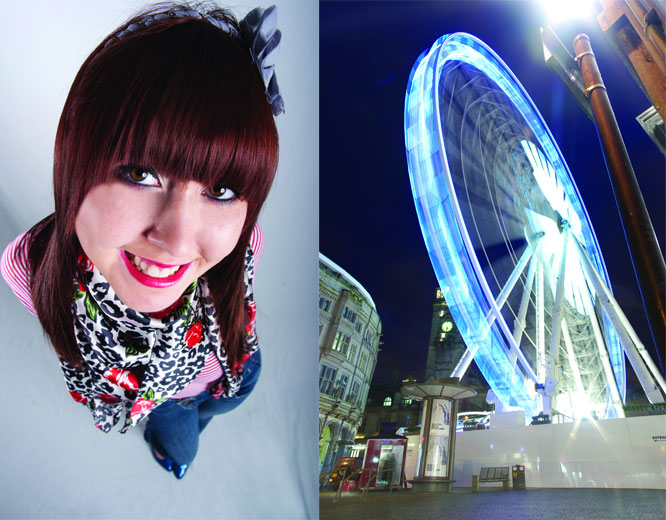 Portrait and city shot Portrait and city shot