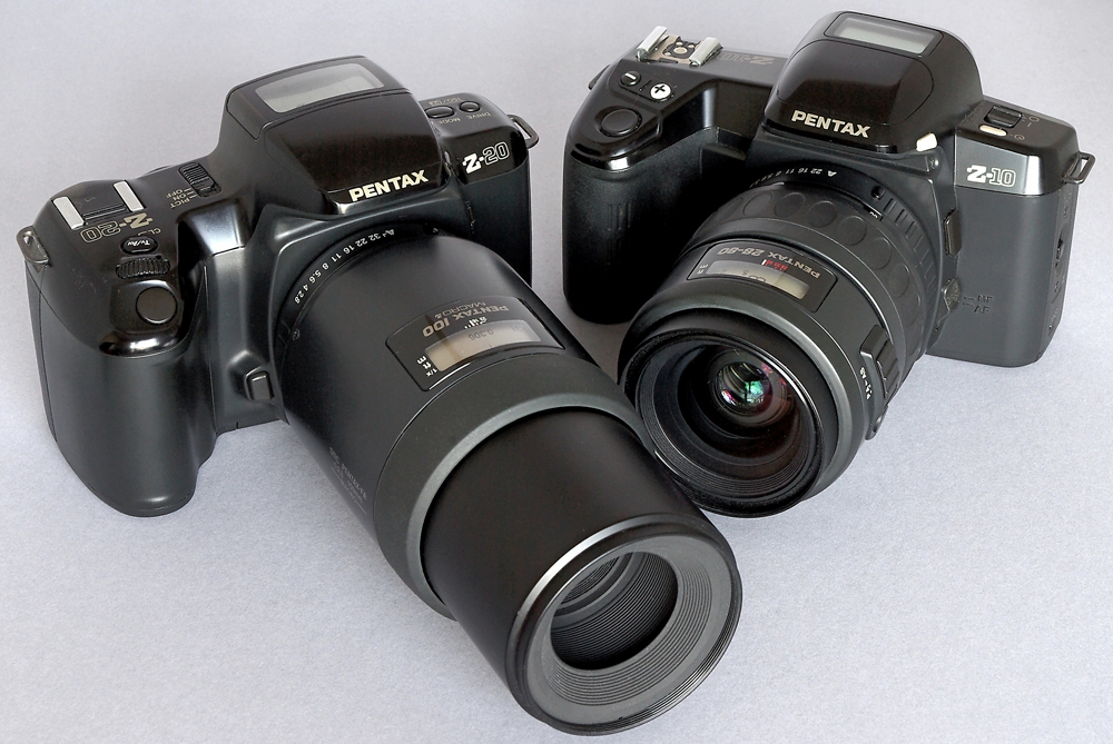 Pentax Z Series cameras and lenses