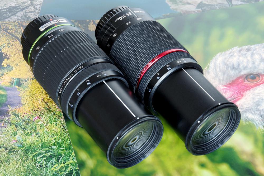 SMC Pentax-DA 55-300mm and HD Pentax-DA 55-300mm