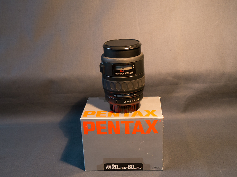 BOITIER ARGENTIQUE PENTAX Z10 + OBJECTIF PENTAX 28-80mm - Ensemble TBE
