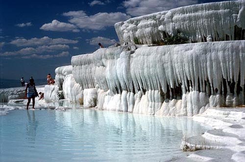 Pamukkale in Turkey