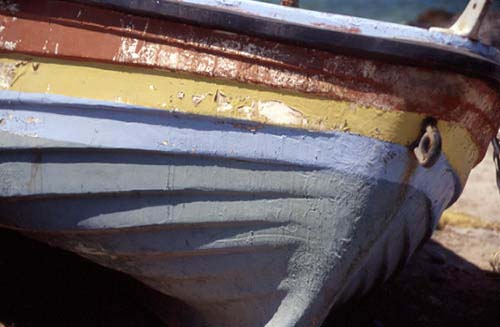Boat close up