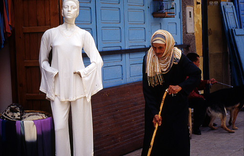 Moroccan street scene