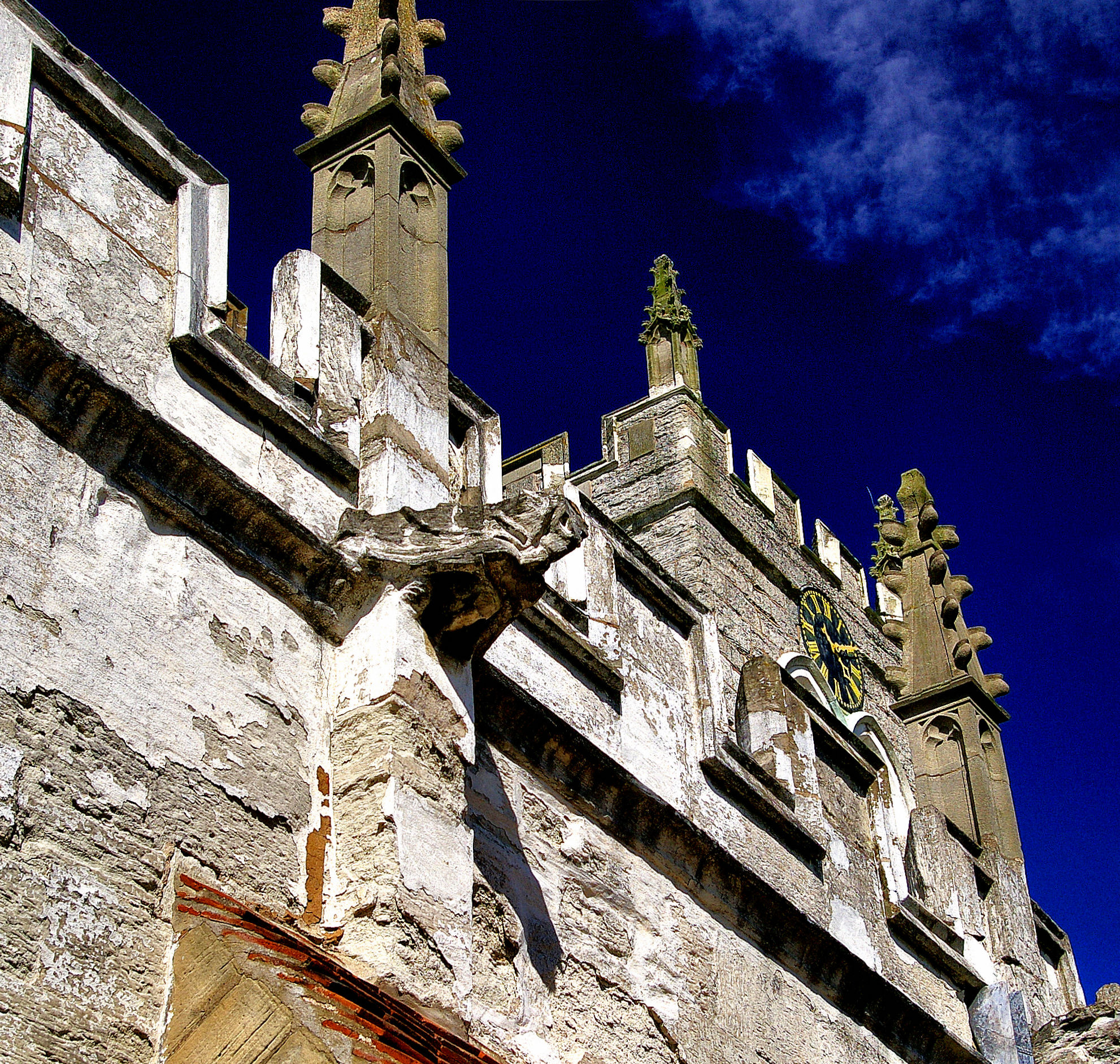 Warwickshire church gargoyle