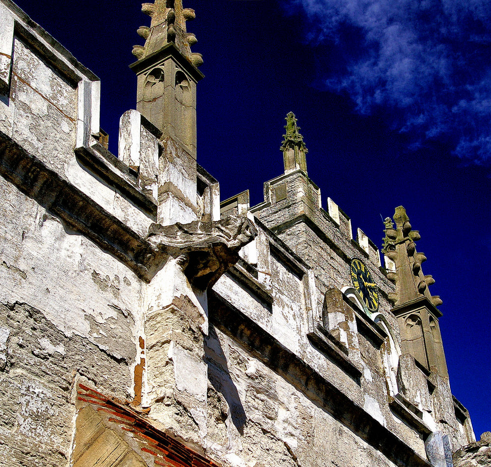 Warwickshire church gargoyle