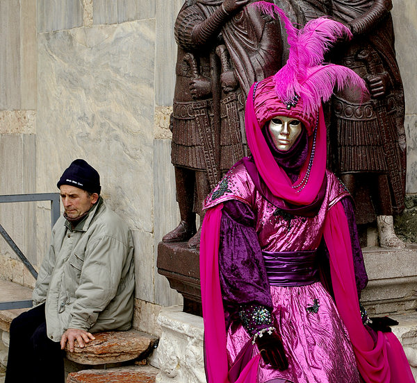 At the Tetrarchs in Venice
