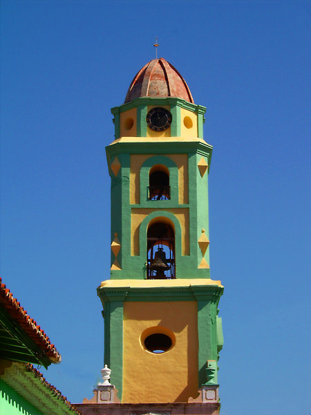 church bell tower, trinidad, cuba
