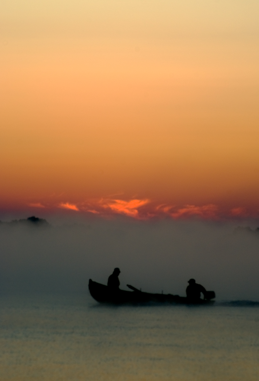 Fishermen on the Danube