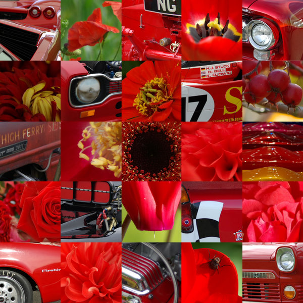 Red Collage
