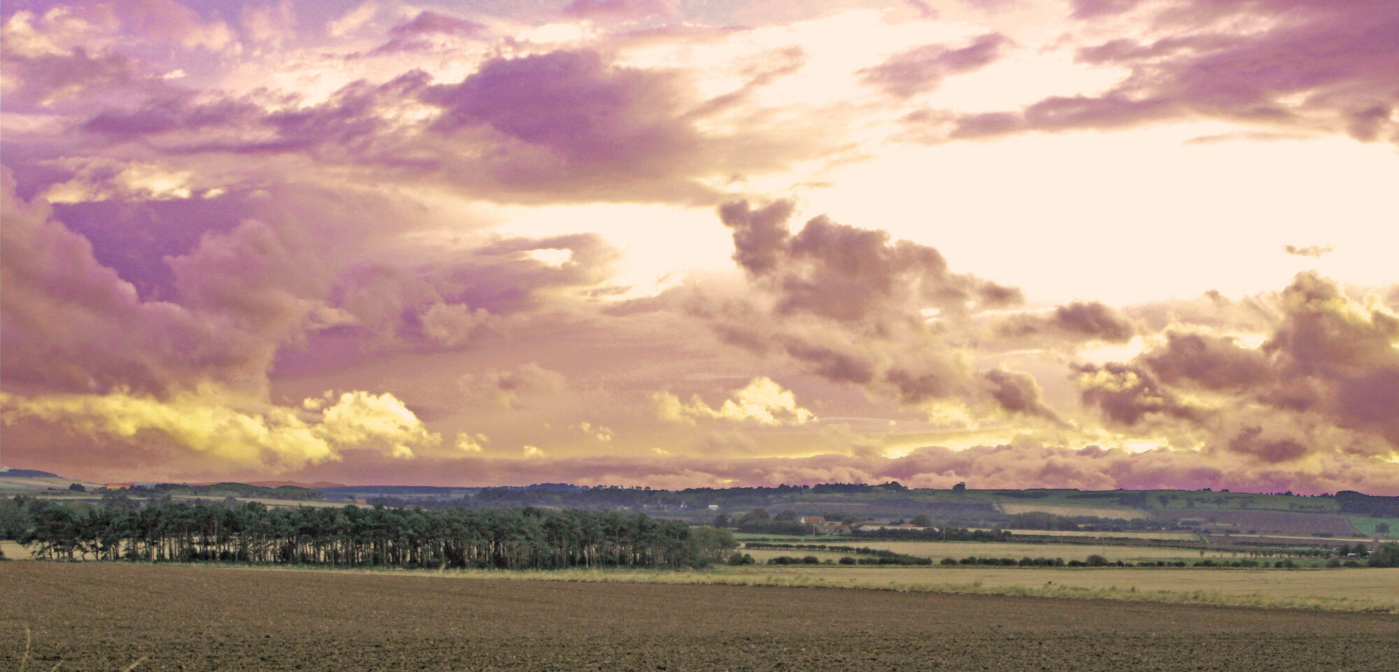 Stormy Sky Scottish Borders