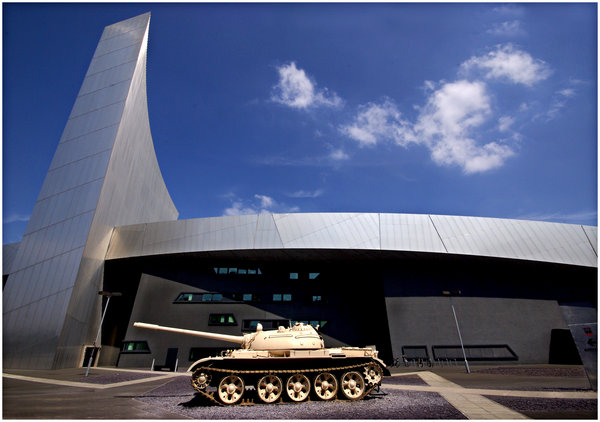 Imperial War Museum North, colour