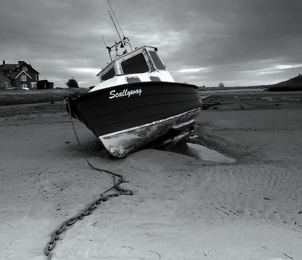 Low water B&W!
