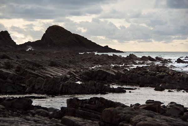 Gull Rock from Marsalnd Mouth