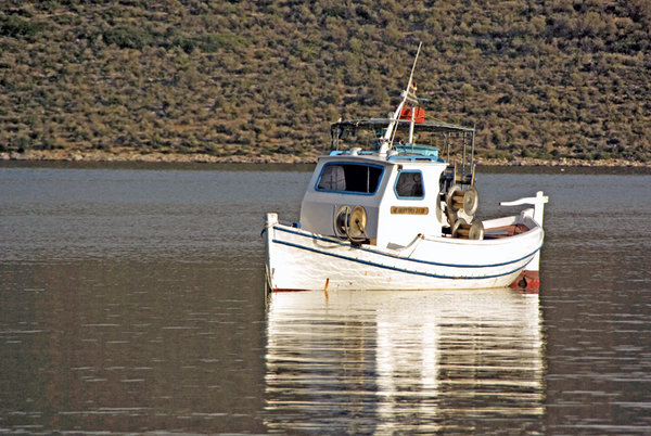 Greek fiishing boat