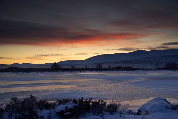 Pre-Dawn on Loch Ba' (Rannoch Moor)
