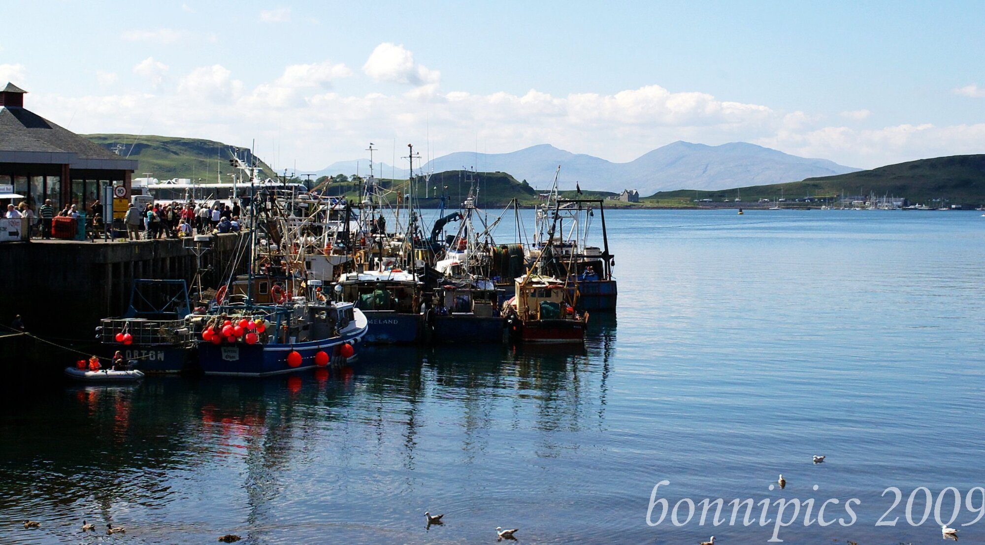 Oban Hrabour on a Rain Free Day