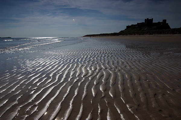 A walk on the beach!......with added sun spots!