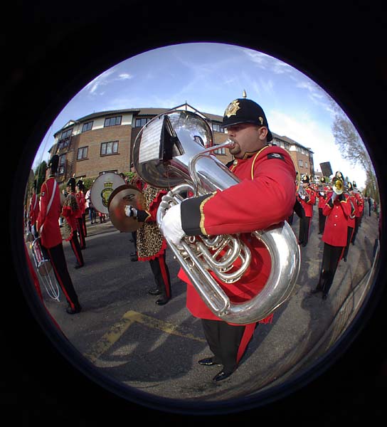 Bandsman by Fish-Eye!