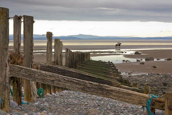 Morecambe Bay groynes