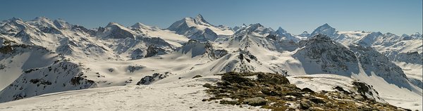 Swiss Alps from St Luc