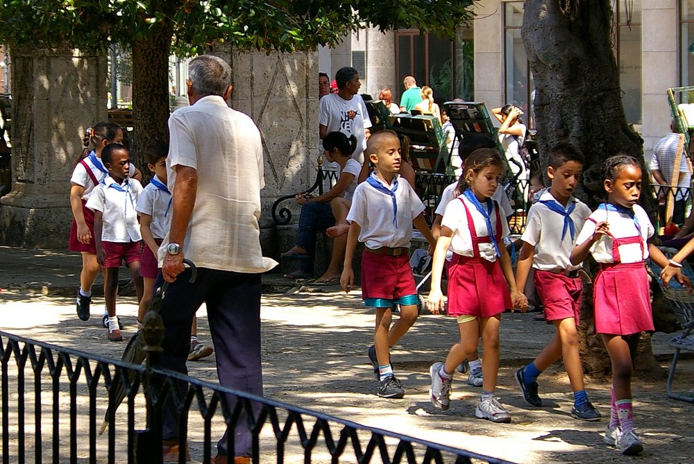 School Children in Havana