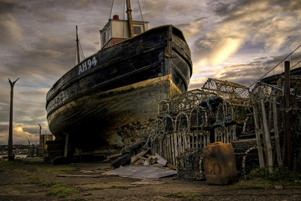 Docked