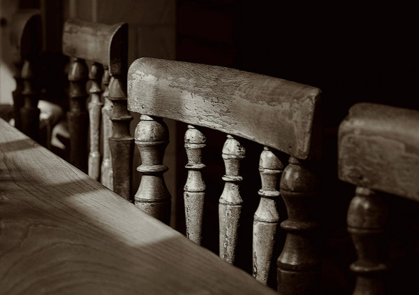 Four chairs.