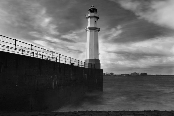 Newhaven Lighthouse, Edinburgh, Scotland