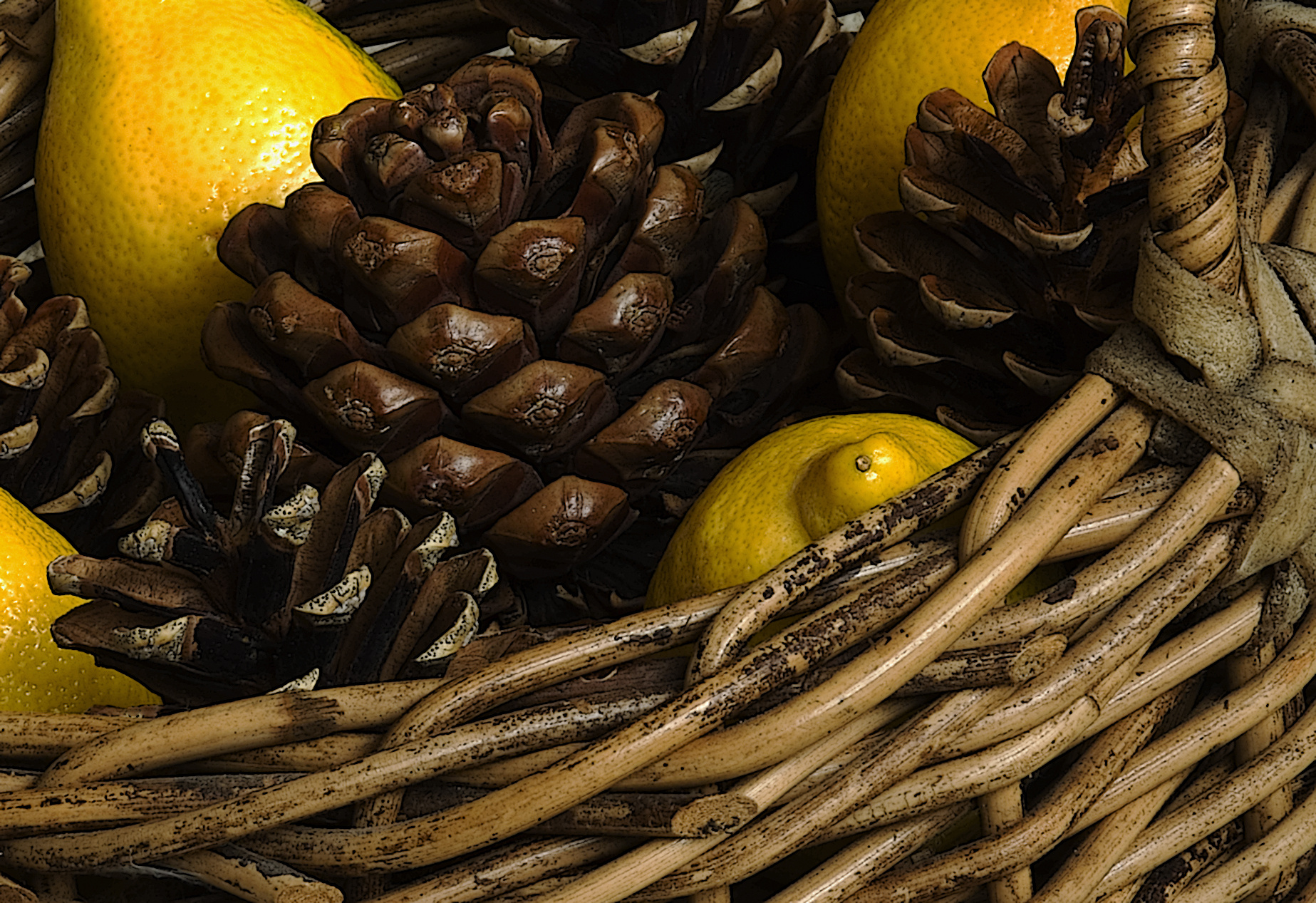 Lemon-Pinecone-basket.