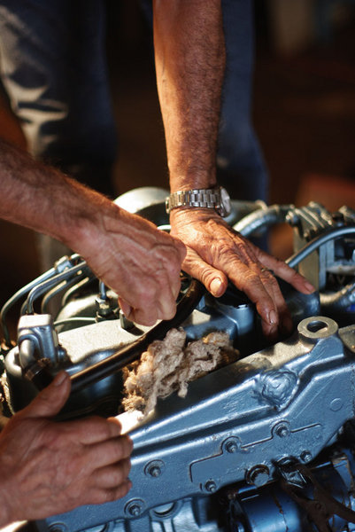 Boat machinery