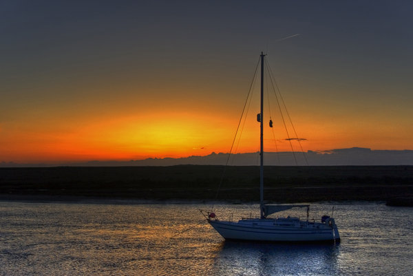 Sunset, Burnham Overy Staithe