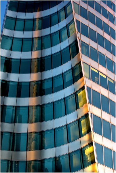 Evening light, La Defense.