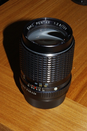Pentax-M PK SMC 120mm f2.8