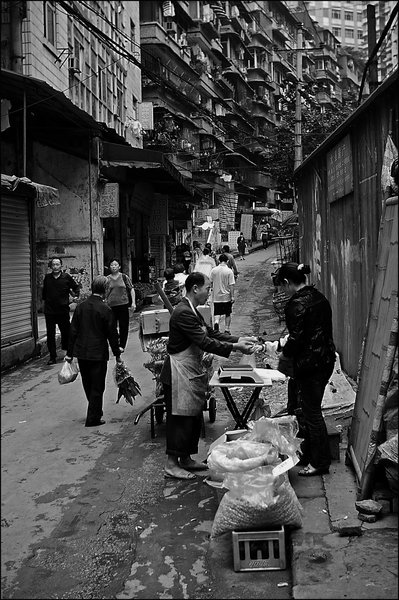 Street Market, Chongqing