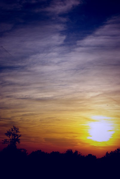 Sunset (messing about with different filters)