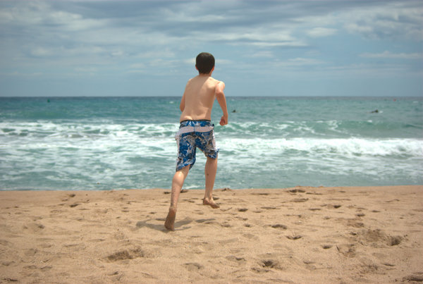 The beach near Estartit, Costa Brava