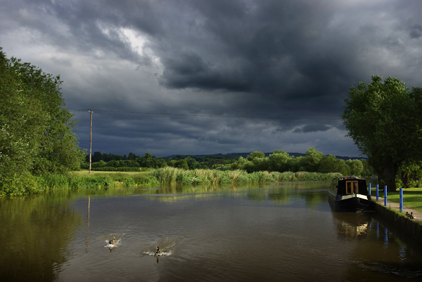 Waiting for the storm to pass