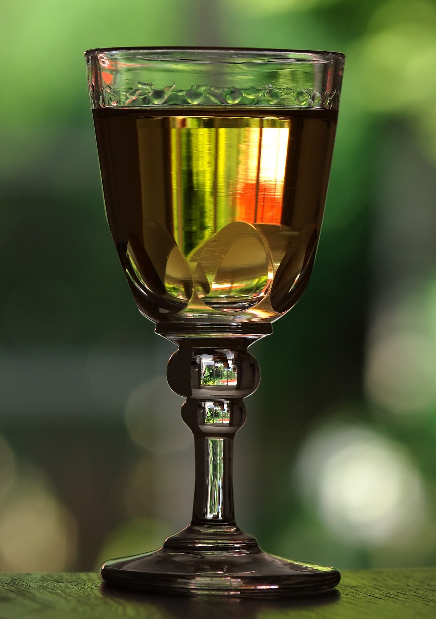 Antique Wine Glass.