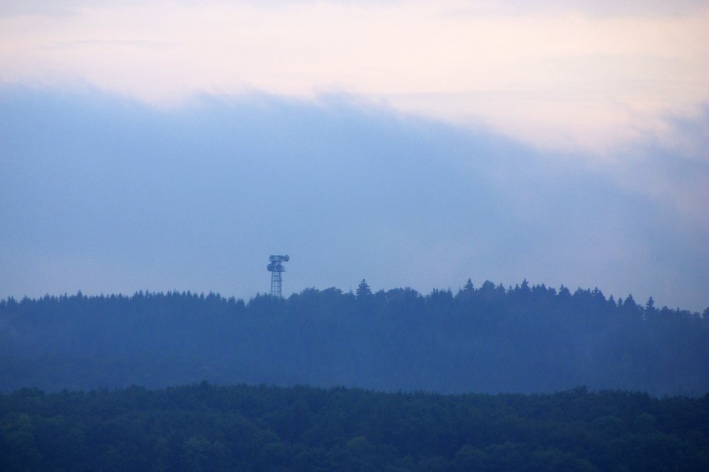 Teutoburger Wald in blue