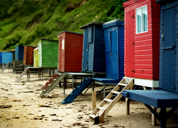Beach Huts - Morfa Neffin