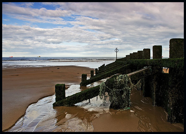 Groynes, Aberdeen beach