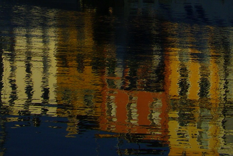 Sunrise in Sete, French Mediterranean coast