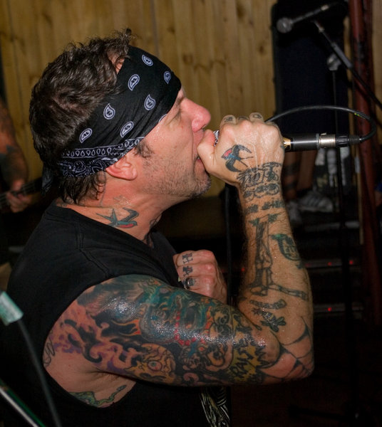Singing from the heart.