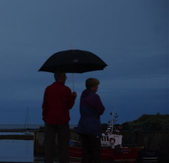 Wet day,Damp evening,Hot bath