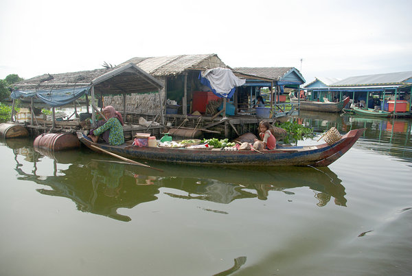 Floating Village, Tonle Sap Lake, Cambodia