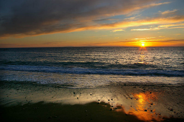 Sunset at Ngawi