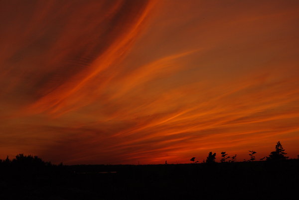 Sunset sky