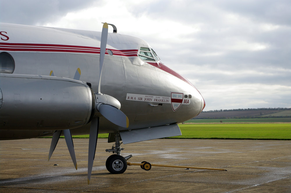Vickers Viscount - a classic at rest!