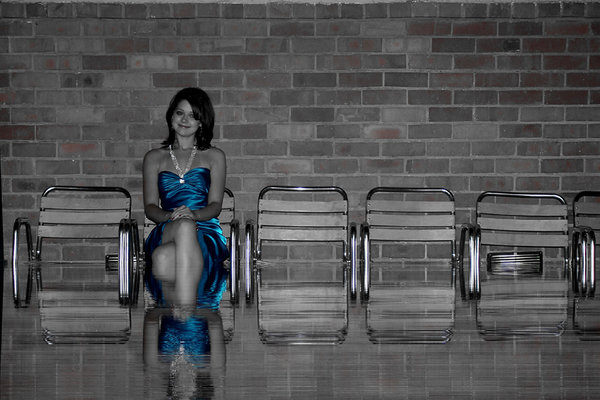 Girl in the water