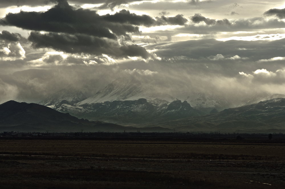 Mountain and Clouds
